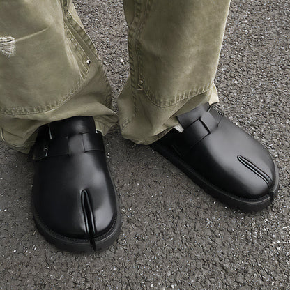 ARIA TABI BUCKLE MULES